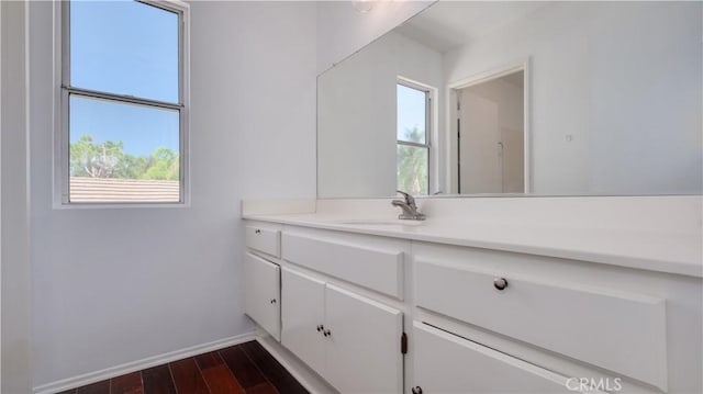 31995 Calle Ballentine, Temecula, CA 92592 - bathroom featuring vanity and wood finished floors