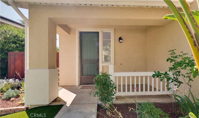31995 Calle Ballentine, Temecula, CA 92592 - property entrance with stucco siding