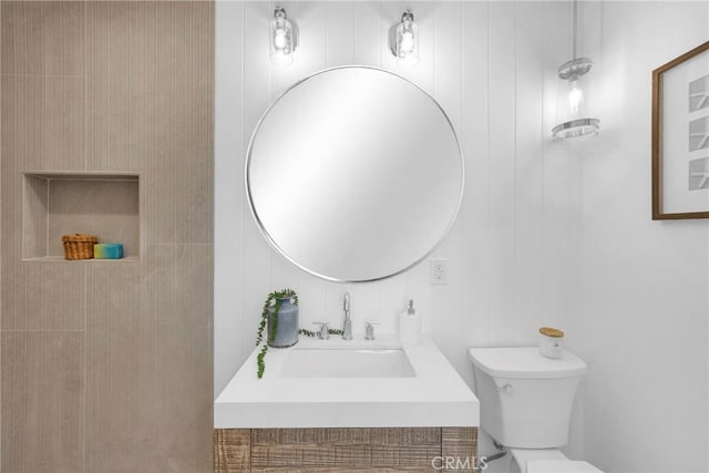 313 14th St, Seal Beach, CA 90740 - bathroom featuring toilet and vanity