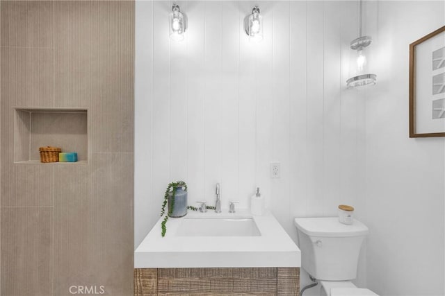 313 14th St, Seal Beach, CA 90740 - bathroom with a sink and toilet
