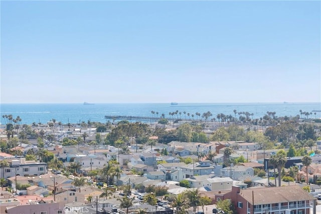 313 14th St, Seal Beach, CA 90740 - aerial view of residential area featuring a large body of water