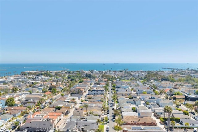 313 14th St, Seal Beach, CA 90740 - aerial perspective of suburban area featuring a nearby body of water