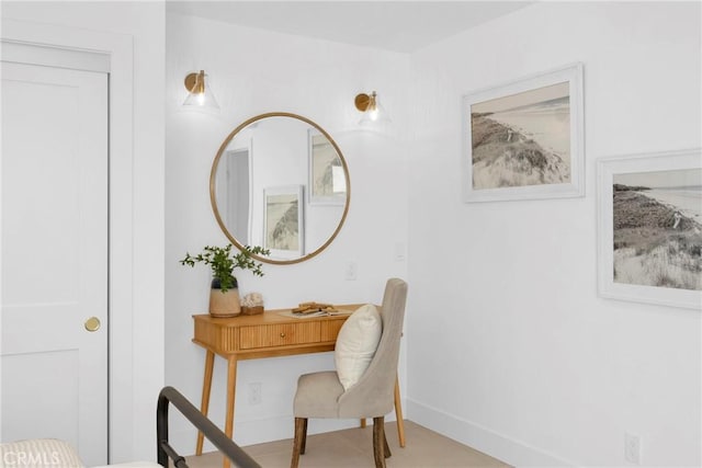 313 14th St, Seal Beach, CA 90740 - office area featuring baseboards