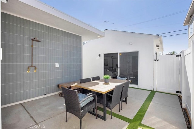 313 14th St, Seal Beach, CA 90740 - view of patio / terrace featuring outdoor dining area
