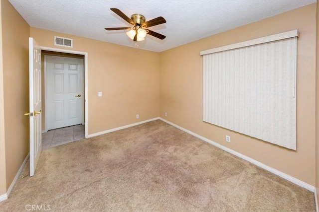 5709 Holly Ridge Dr, Camarillo, CA 93012 - carpeted spare room with ceiling fan and a textured ceiling