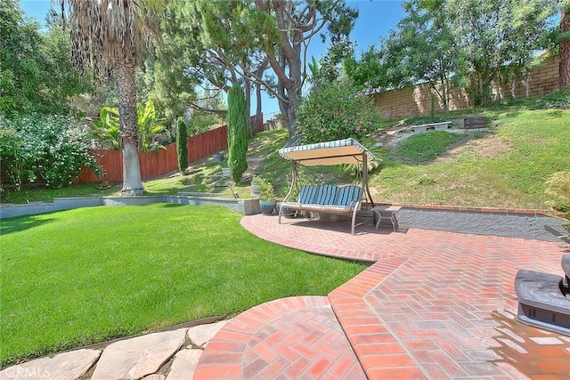 24 Edgebrook Dr, Phillips Ranch, CA 91766 - fenced backyard with a patio area