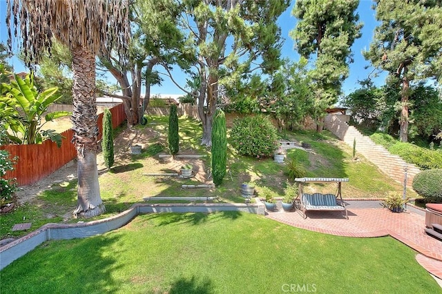 24 Edgebrook Dr, Phillips Ranch, CA 91766 - fenced backyard with a patio