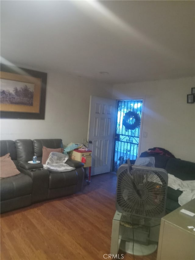 2229 Powers St, Pomona, CA 91766 - living room featuring wood finished floors