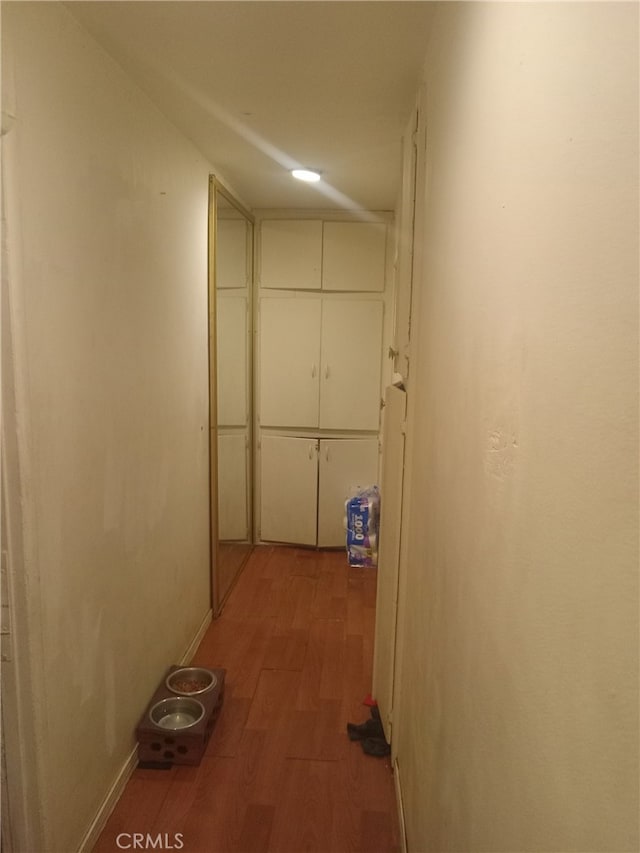 2229 Powers St, Pomona, CA 91766 - hall featuring wood finished floors and baseboards