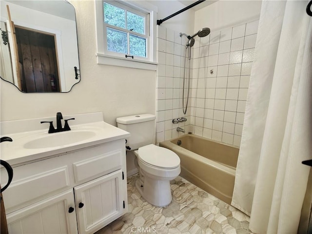 349 Golf Course Rd, Lake Arrowhead, CA 92352 - full bathroom with shower / bath combo and vanity
