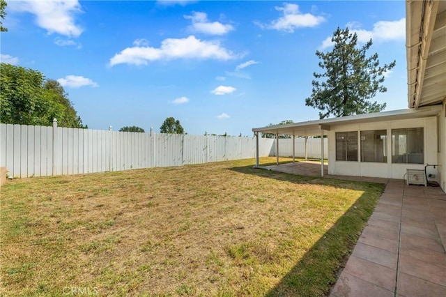 736 Highland Pl, San Dimas, CA 91773 - fenced backyard featuring a patio