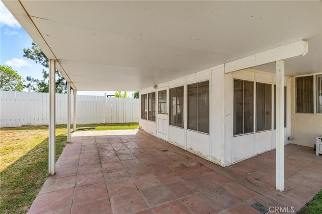 736 Highland Pl, San Dimas, CA 91773 - fenced backyard with a patio area