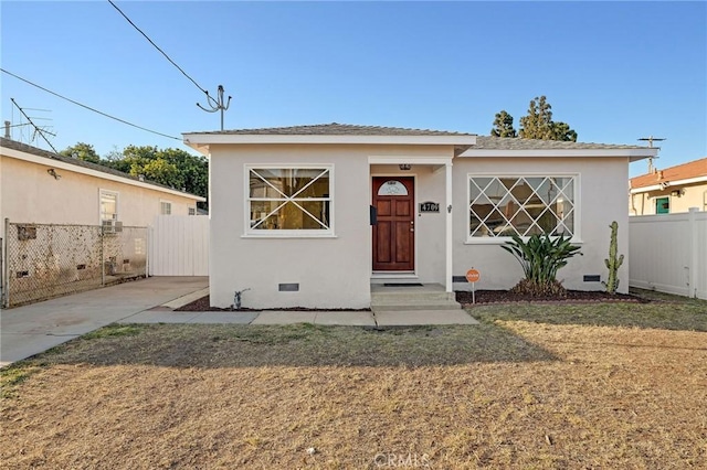 4709 W 149th St, Lawndale, CA 90260 - view of front of property featuring crawl space and stucco siding