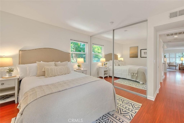 360 S Los Robles Ave Unit 10, Pasadena, CA 91101 - bedroom with a closet and wood finished floors
