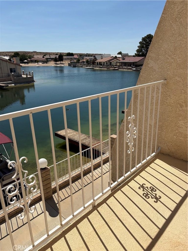 11496 Nautical Ln Unit 19, Helendale, CA 92342 - balcony featuring a water view