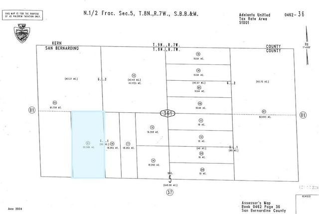 0 W Of Highway 395, Adelanto, CA 92301