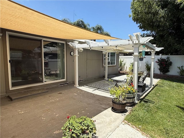 27505 Jasper Way, Castaic, CA 91384 - view of patio featuring a pergola