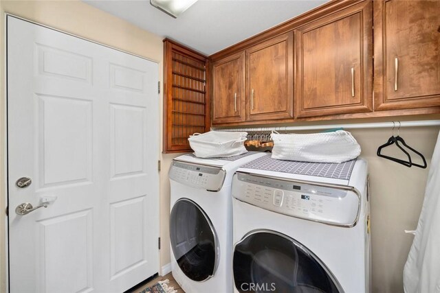 530 Bluerock Dr, San Luis Obispo, CA 93401 - washroom with cabinet space and washer and dryer