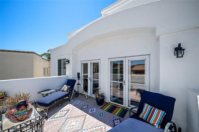 530 Bluerock Dr, San Luis Obispo, CA 93401 - view of patio / terrace with french doors