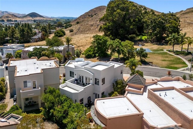 530 Bluerock Dr, San Luis Obispo, CA 93401 - aerial view of a mountainous background