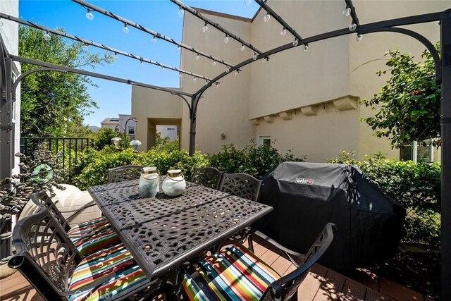 530 Bluerock Dr, San Luis Obispo, CA 93401 - view of patio / terrace with a grill and outdoor dining area