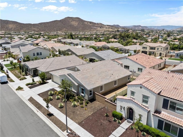 30071 Merrick Ln, Menifee, CA 92584 - aerial perspective of suburban area with a mountain backdrop