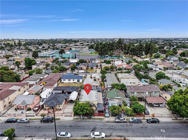 11847 Alabama St, Los Angeles, CA 90059 - aerial perspective of suburban area