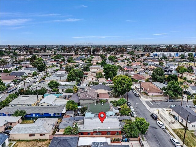 11847 Alabama St, Los Angeles, CA 90059 - aerial perspective of suburban area