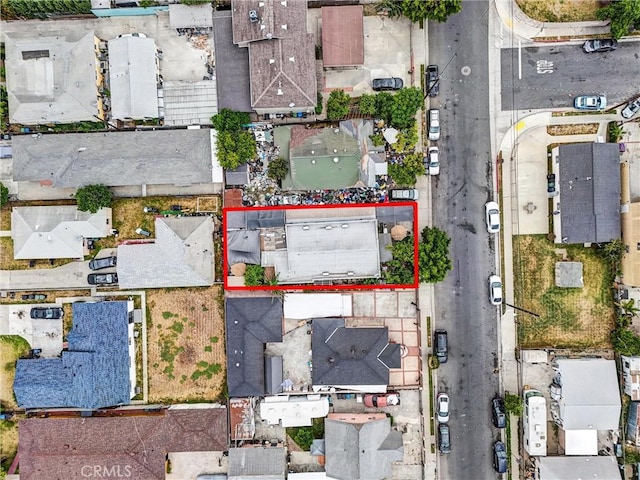 11847 Alabama St, Los Angeles, CA 90059 - aerial view of property's location with property boundaries highlighted
