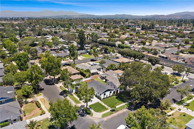 2405 Larchmont Ave, Santa Ana, CA 92706 - aerial perspective of suburban area with mountains