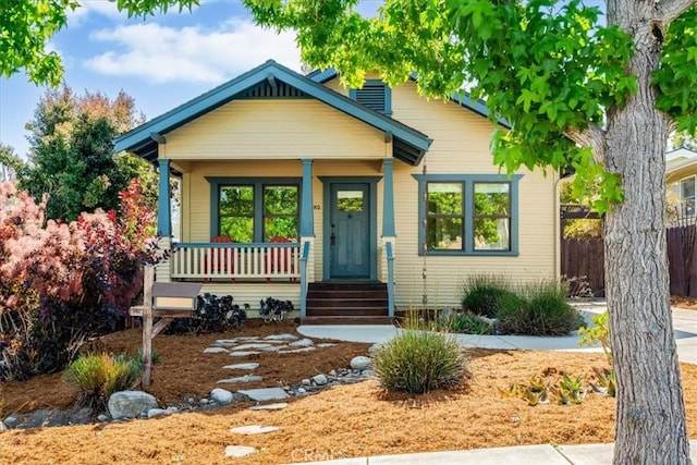 680 Howard St, San Luis Obispo, CA 93401 - view of front facade featuring a porch