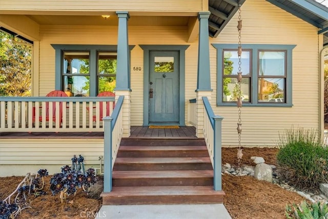 680 Howard St, San Luis Obispo, CA 93401 - view of exterior entry with covered porch
