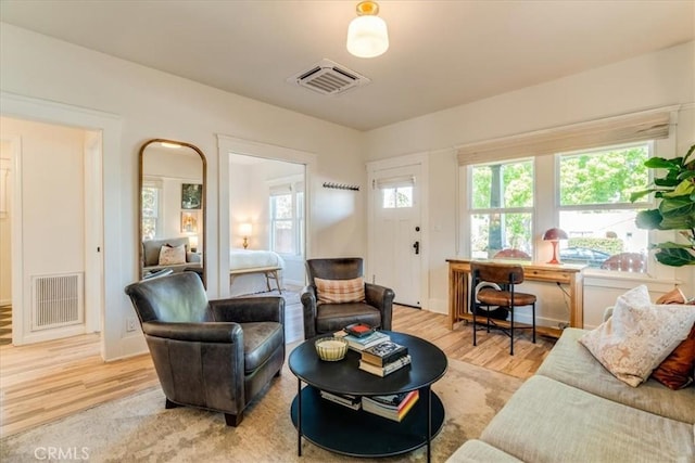 680 Howard St, San Luis Obispo, CA 93401 - living area with light wood-style flooring