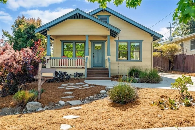 680 Howard St, San Luis Obispo, CA 93401 - view of front of property featuring a porch