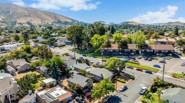 680 Howard St, San Luis Obispo, CA 93401 - aerial view of residential area featuring a mountainous background