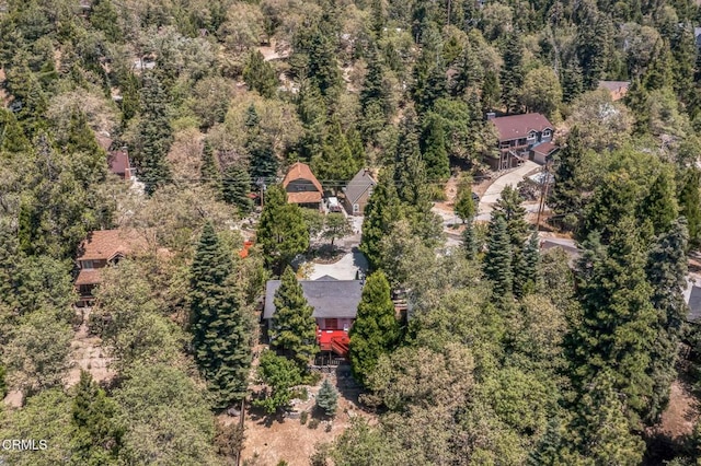 352 Cedarbrook Dr, Twin Peaks, CA 92391 - drone / aerial view of a heavily wooded area