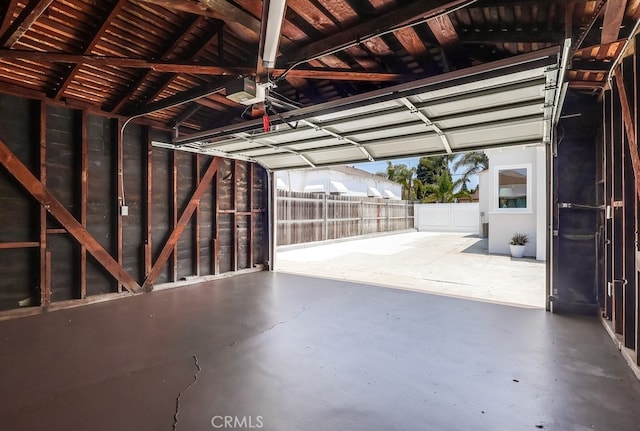 2609 S Leland St, San Pedro, CA 90731 - garage featuring a garage door opener