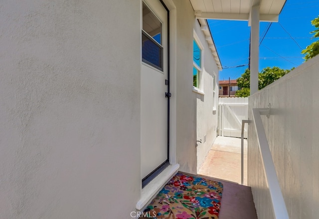 2609 S Leland St, San Pedro, CA 90731 - view of exterior entry with stucco siding
