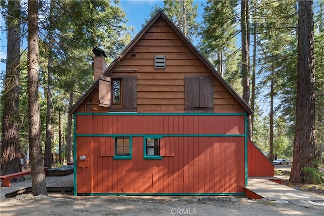 83634 Presidents Ln, Wilsona Gardens, CA 93633 - view of side of property with a chimney
