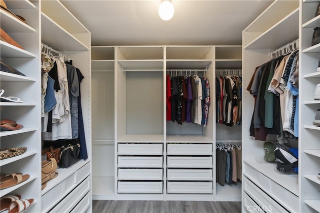 74183 Aster Dr, Palm Desert, CA 92260 - spacious closet with wood finished floors