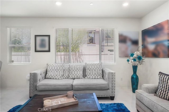7911 Cold Creek St, Riverside, CA 92507 - living area featuring plenty of natural light and recessed lighting