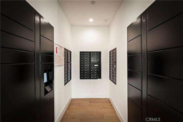 399 E Del Mar Blvd Unit 110, Pasadena, CA 91101 - view of property's community featuring mail area, a package area, and recessed lighting