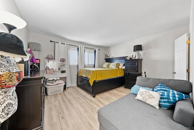 1280 W Main St Unit 42, El Cajon, CA 92020 - bedroom with light wood-type flooring