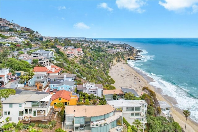 32015 Point Pl, Laguna Beach, CA 92651 - aerial view of residential area featuring expansive beach