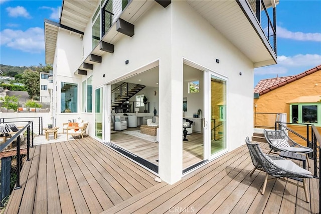 32015 Point Pl, Laguna Beach, CA 92651 - view of wooden deck