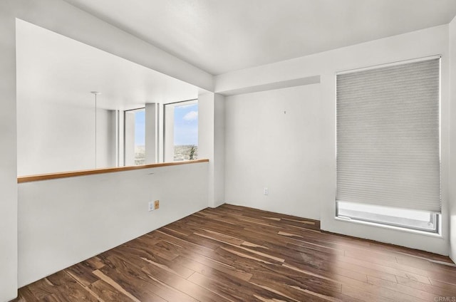 3112 N Mountain View Dr, San Diego, CA 92116 - empty room featuring wood-type flooring