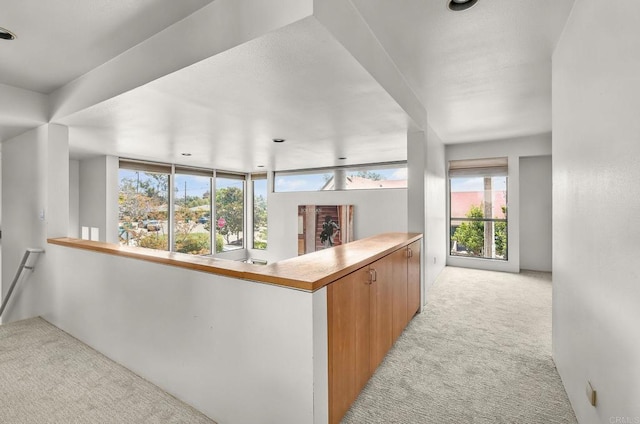 3112 N Mountain View Dr, San Diego, CA 92116 - hall with carpet