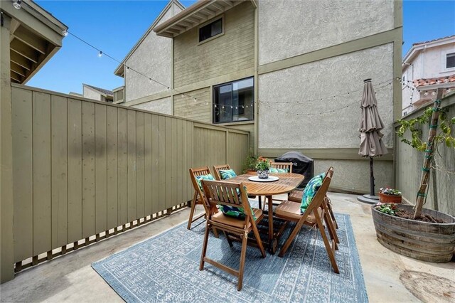 220 S Prospect Ave Unit 9, Redondo Beach, CA 90277 - view of patio / terrace featuring outdoor dining space and grilling area