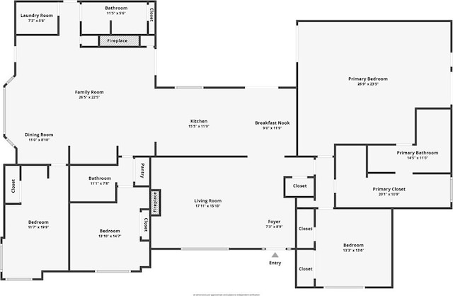1831 Cockscrow Ln, North Tustin, CA 92705 - view of floor plan / room layout