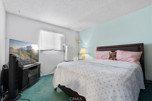 406 Genoa St Unit A, Monrovia, CA 91016 - carpeted bedroom featuring a textured ceiling